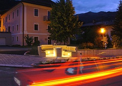 Village fountain Jochberg